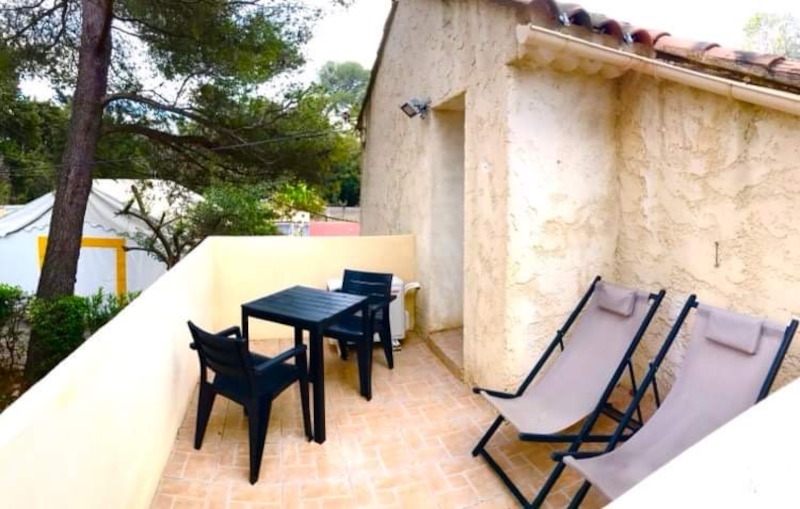 camping hermitage appartement 2 pers terrasse