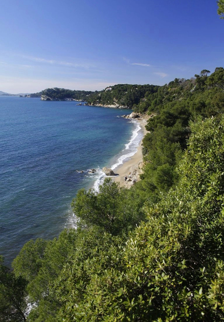 plage du monaco au Pradet