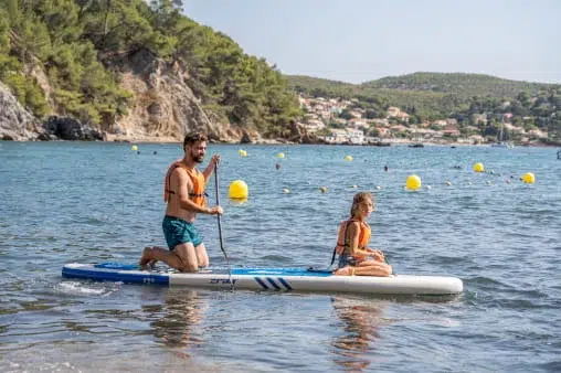 camping l'Hermitage avec accès plage sur la commune du Pradet